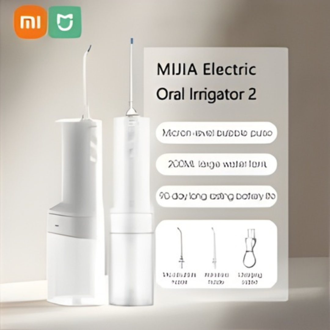 Picture of Xiaomi Mijia Oral Irrigator 2 MEO705 Portable Dental Water Flosser Water Floss Rechargeable Cleaning Teeth