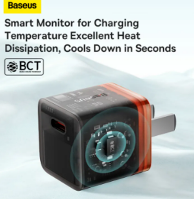 Picture of Baseus Charger 20W For Apple Iphone 14 13 12 11 Series GaN5 Fast Charger 1C CN Adapter