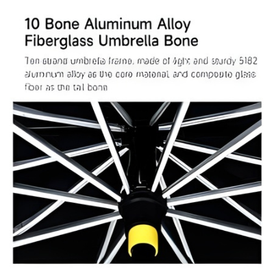 Picture of Konggu Ten Bone Reverse Mechanical Automatic Umbrella UPF 50+ UV Protection