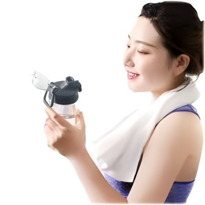 Picture of Quange Hello Life Tritan Water Bottle – BPA-Free Leakproof Sports Cup (480ML / 620ML)