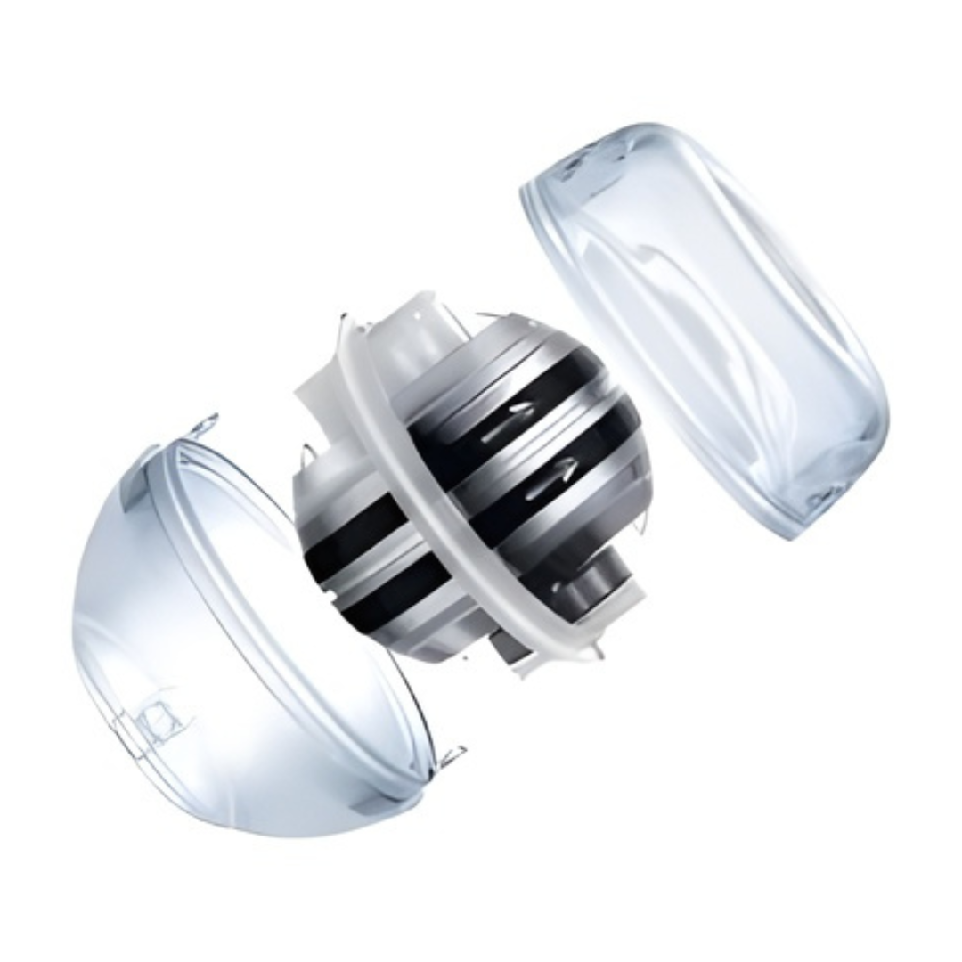 Picture of Yunmai Anti-stress Wrist Trainer LED Gyroball Essential Spinner Gyroscopic Forearm Exerciser Gyro Ball