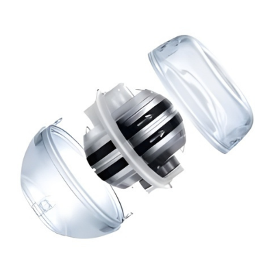 Picture of Yunmai Anti-stress Wrist Trainer LED Gyroball Essential Spinner Gyroscopic Forearm Exerciser Gyro Ball