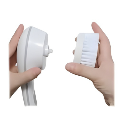 Picture of Xiaomi Doco Electric Bath Brush Long Handle Waterproof Rechargeable Cleaning Brush - White