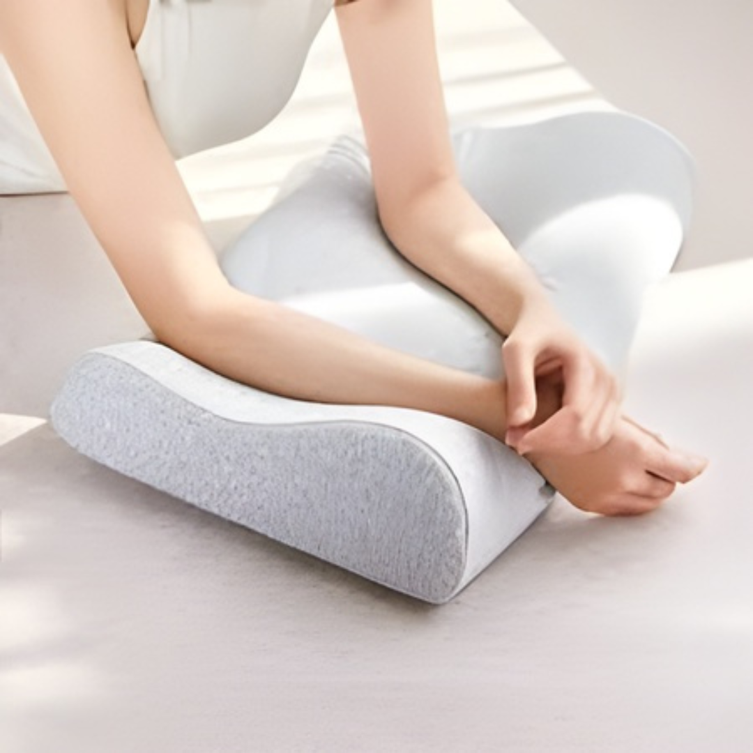 Picture of Xiaomi Mijia Memory Cotton Neck Pillow Pro Soft Breathable Antibacterial Strong Support 9cm 11cm High Low Curve Seamless Fit