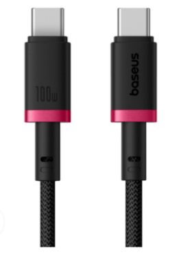 Picture of Baseus Cable PD 100W For Iphone 15 16 Series Samsung Google Pixel Laptop Macbook Dura series Type-c to Type-c Cable 2M