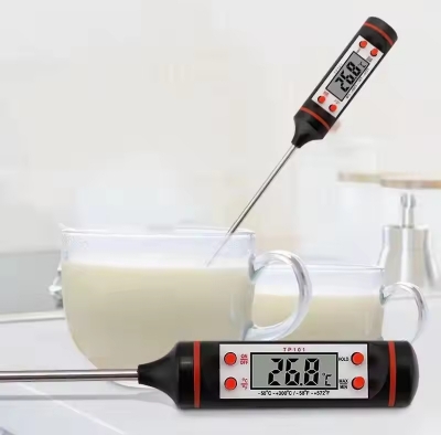Picture of Digital Kitchen Thermometer Barbecue Water Oil Cooking Meat Food Thermometers 304 Stainless Steel Probe Tools