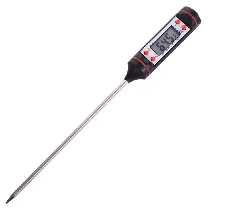 Picture of Digital Kitchen Thermometer Barbecue Water Oil Cooking Meat Food Thermometers 304 Stainless Steel Probe Tools