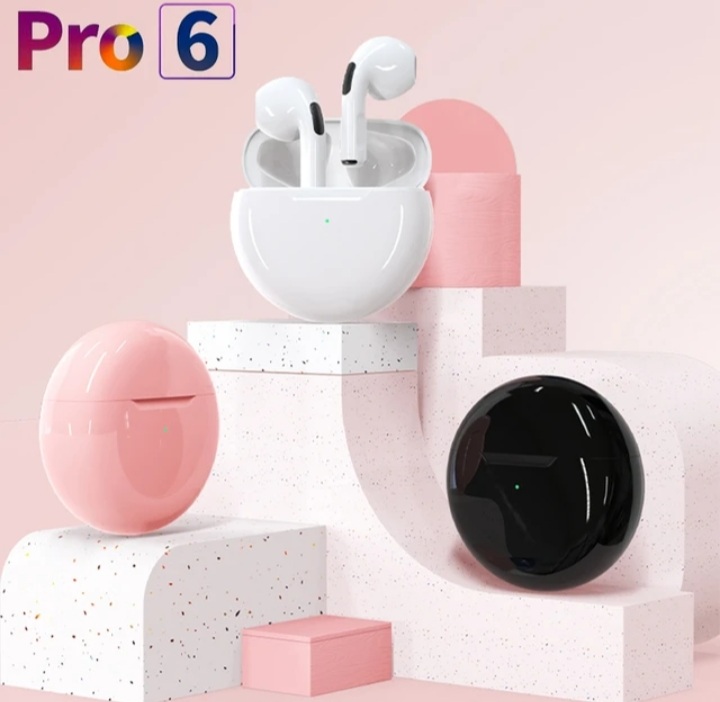 Picture of Pro6 Wireless Bluetooth Headphones Tws Earphones Mini Heaset with Charging Case Waterproof Earbuds for All Phone Huawei iPhone
