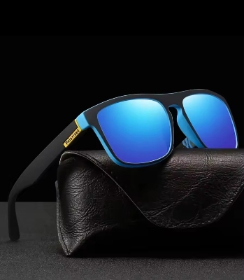 Picture of Fashion Square Polarized Sunglasses Men Women Classic Sports Outdoor Fishing Travel Colorful Sun Glasses