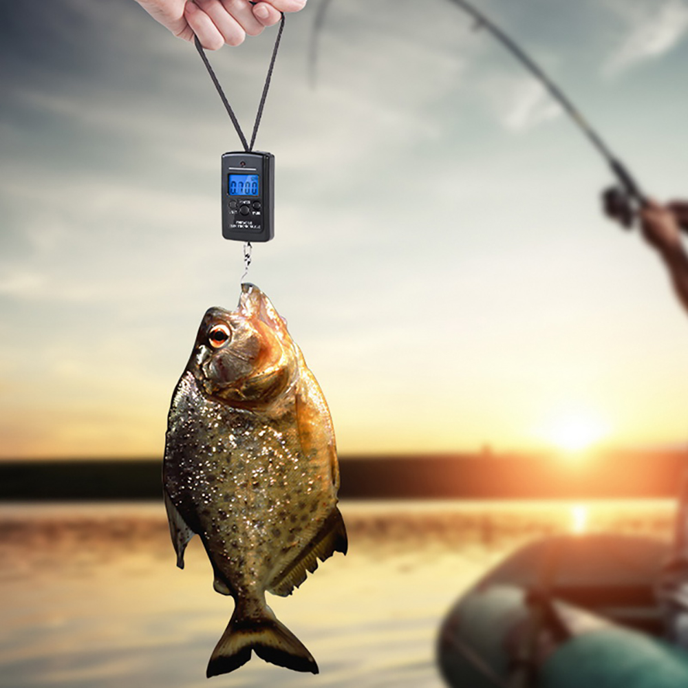 Picture of 10g-40kg Multifunctional Digital Scale Portable Electronic Scale For Fishing Luggage Weighting Hanging Weight Hook Scale Tool