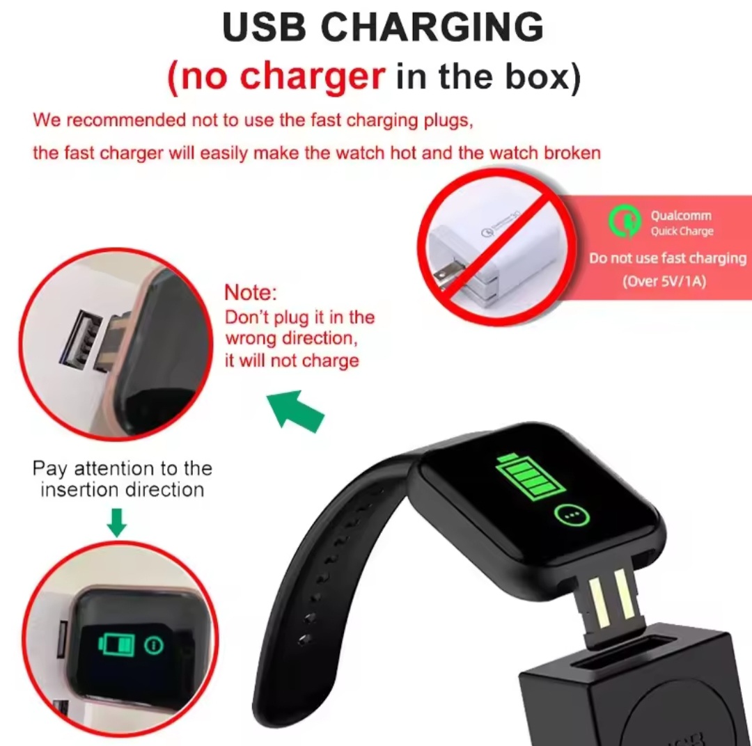 Picture of 116 Plus Smart Bracelet Heart Rate Monitor Fitness Tracker Waterproof Touch Screen