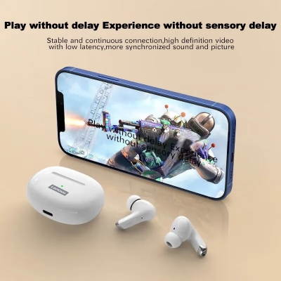 Picture of Lenovo LP5 Bluetooth Earphones Wireless Headphone Touch Control Headset Waterproof Sports In-ear Earbuds With Microphone