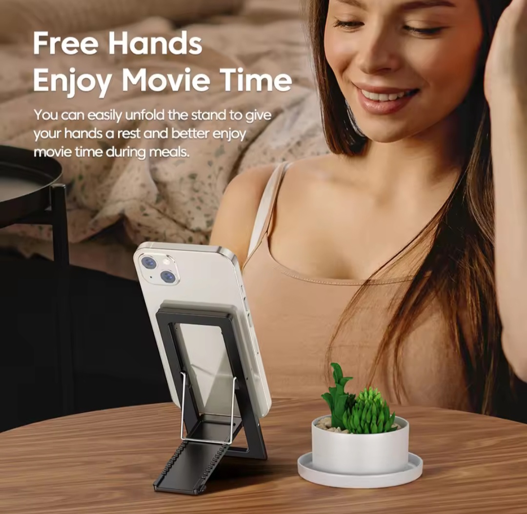 Picture of Toocki Portable Phone Holder Stand Folding Mobile Support for iPhone15 Samsung Xiaomi Huawei Realme Desktop Phone Holder Bracket