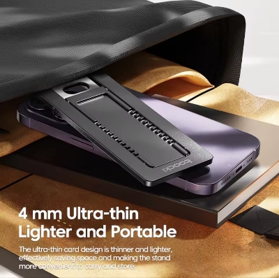 Picture of Toocki Portable Phone Holder Stand Folding Mobile Support for iPhone15 Samsung Xiaomi Huawei Realme Desktop Phone Holder Bracket