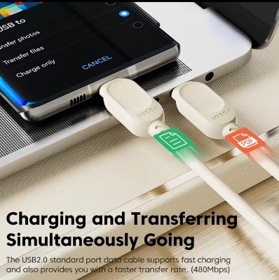 Picture of Toocki 100W USB Type C to USB C Cable PD Fast Charging Type C Charger Cable for Macbook Xiaomi Samsung Redmi USB C