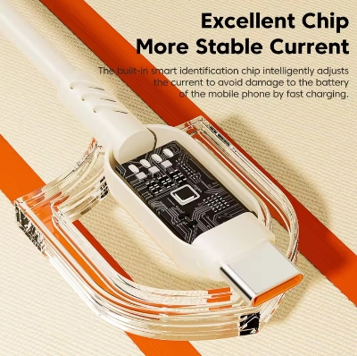 Picture of Toocki 100W USB Type C to USB C Cable PD Fast Charging Type C Charger Cable for Macbook Xiaomi Samsung Redmi USB C