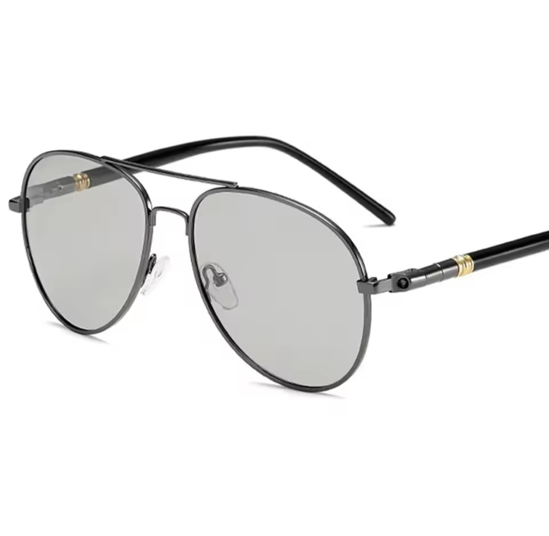 Picture of Luxury Men's Polarized Sunglasses Driving Sun Glasses For Men Women Brand Designer Male Vintage Black Pilot Sunglasses UV400