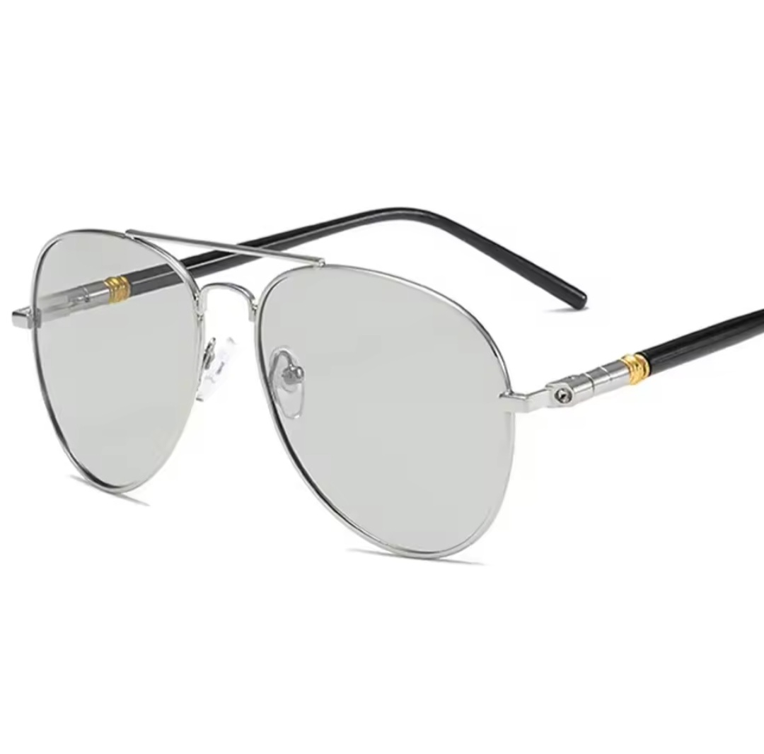 Picture of Luxury Men's Polarized Sunglasses Driving Sun Glasses For Men Women Brand Designer Male Vintage Black Pilot Sunglasses UV400