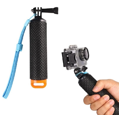 Picture of Floating Hand Grip for Go Pro Hero 10 9 8 7 6 5 4 Black for DJI Action Insta360 for Xiaomi Yi 4K Hand Mount Float Accessory