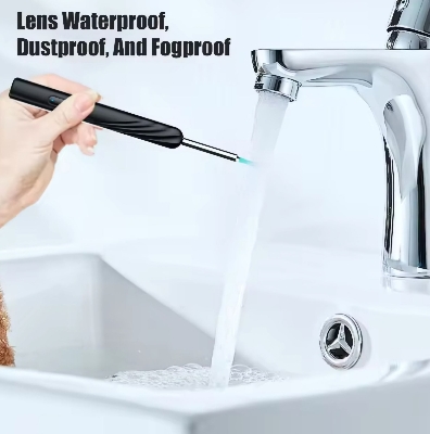 Picture of Wireless Smart Ear Cleaning Endoscope Visual Ear Pick Ear Spoon Otoscope Earpick Ear Cleaner Wax Removal Earwax Remover Camera