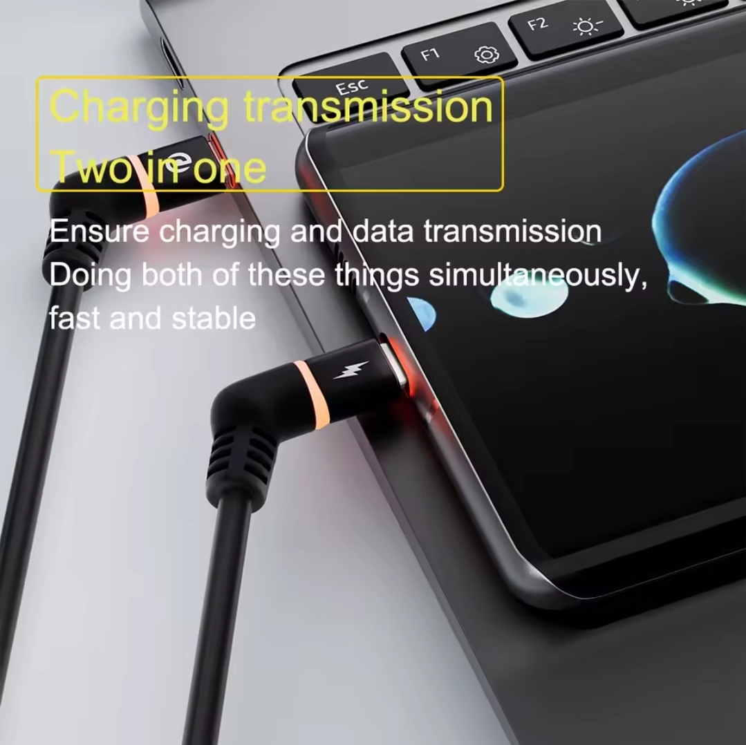 Picture of COMNEN USB A to Type C Charging Cable Type C to Type c PD 60W QC 3.0 fast charging cable Iphone Android Huawei Samsung gamepad
