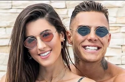 Picture of Polygonal sunglasses, with retro metal frames and double beam design