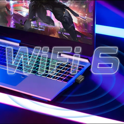 Picture of COMFAST Mini USB WIFI6 Adapter Network Card WI-FI Dongle 2.4GHz 802.11AX Signal Reception for PC Laptop Win 7/10/11 Free WI-FI4 Drive