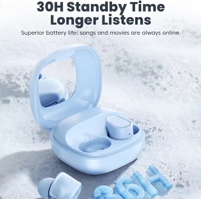 Picture of Toocki Bluetooth 5.3 Wireless Earphone HiFi Headphones Touch Control with Mic Sports Noise Reduction