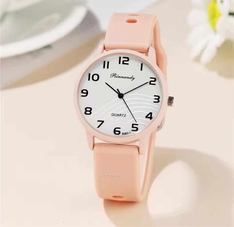 Picture of Digital Simple Women Quartz Watch Sports Silicone Strap Ladies watch gift