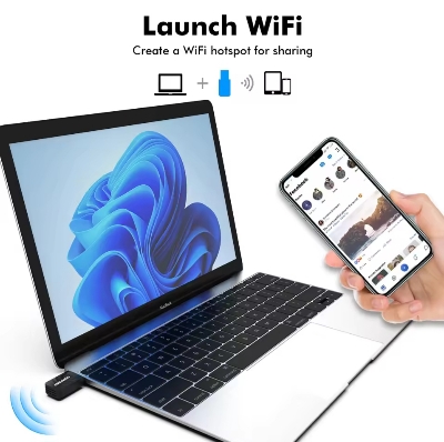 Picture of Comfast 650Mbps WiFi Adapter 2.4G/5.8G 11AC Wireless Network Card USB Adapter for Laptop PC WiFi Receiver Win 7/10/11