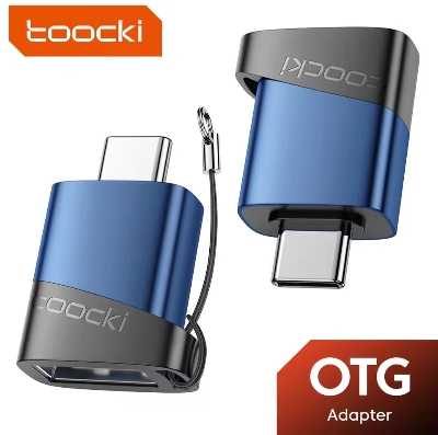 Picture of Toocki 3.0 Type C to USB Adapter USB A To USB C USB C To Micro OTG Adapter For Xiaomi Poco Oneplus Macbook Type C USB Adapter
