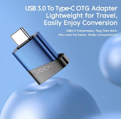 Picture of Toocki 3.0 Type C to USB Adapter USB A To USB C USB C To Micro OTG Adapter For Xiaomi Poco Oneplus Macbook Type C USB Adapter