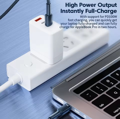 Picture of Toocki 7A 60W 1M USB Type C to C Cable Super Fast Charging Data Wire For Samsung Realme Huawei POCO Xiaomi USB C To USB C Charger Cord Cable