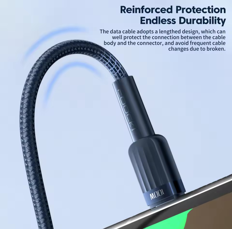 Picture of Toocki 7A 60W 1M USB Type C to C Cable Super Fast Charging Data Wire For Samsung Realme Huawei POCO Xiaomi USB C To USB C Charger Cord Cable