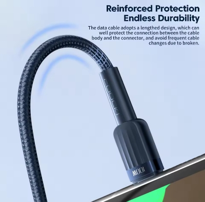 Picture of Toocki 7A 60W 1M USB Type C to C Cable Super Fast Charging Data Wire For Samsung Realme Huawei POCO Xiaomi USB C To USB C Charger Cord Cable