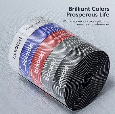 Picture of Toocki 5m Cable Organizer Winder Management Under Dest Free Cut Wire Cord Management Organizers for iPhone Xiaomi Poco Cables