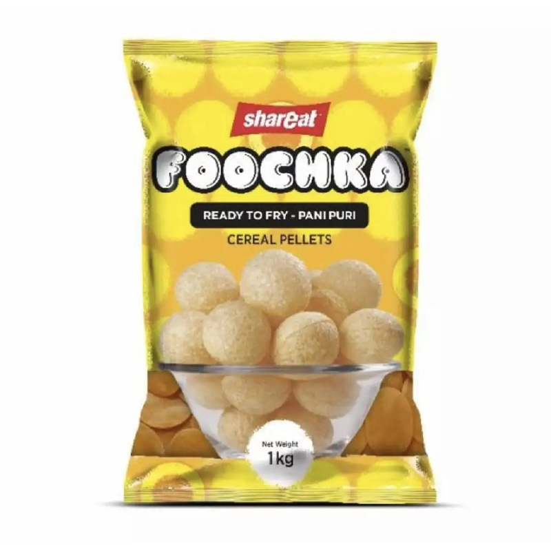 Picture of Ready To Fry-Pani Puri/Fuska Shareat FOOCHKA - 1kg