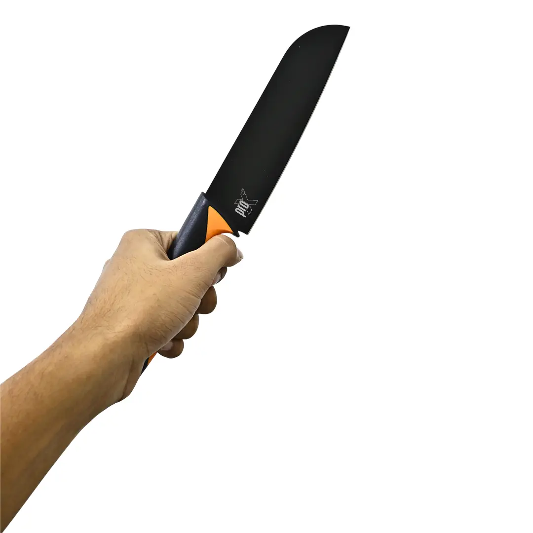 Picture of ProX High Quality Black-Coated Cooking Knif ( Multi-Color )