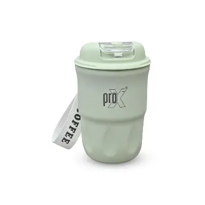 Picture of 380ml SS Thermos Coffee Mug ( green)