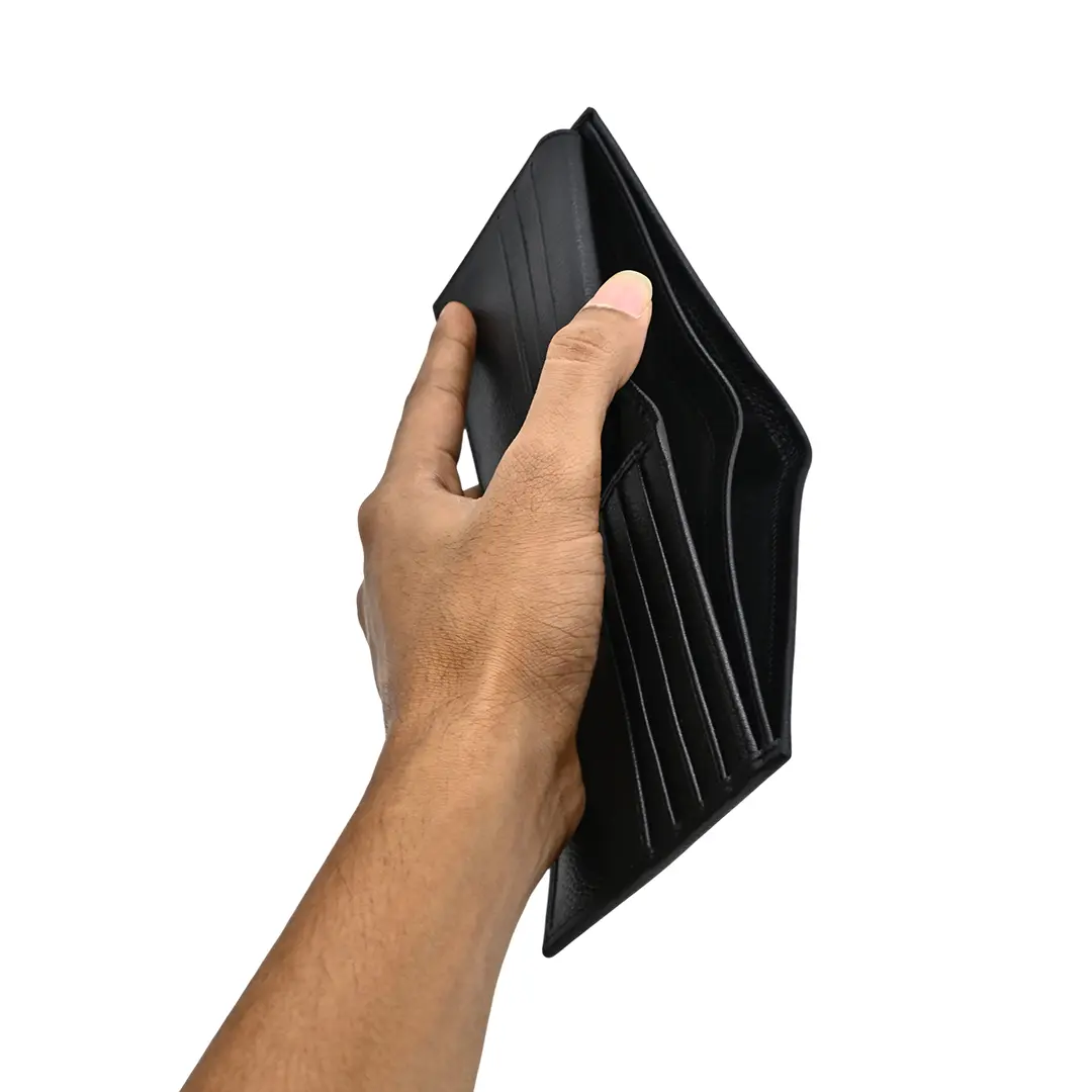 Picture of ProX High Quality Original Cow Leather Walle ( black )