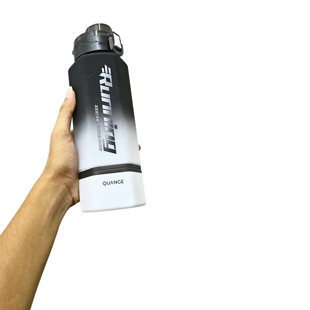 Picture of 1000ml High Quality Tritan Plastic Water Bottle ( black )