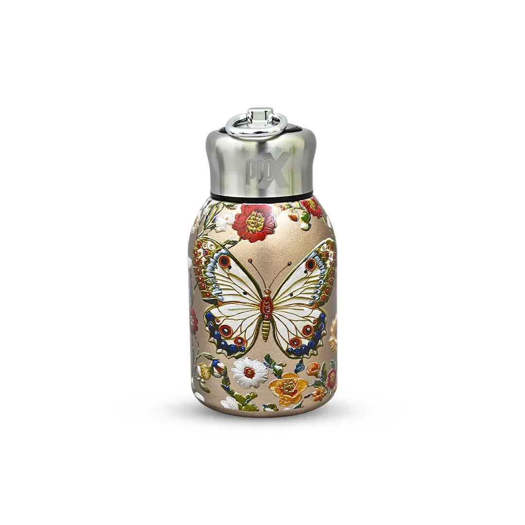 Picture of 300ml High Quality SS Thermos Water Bottle ( butterfly )