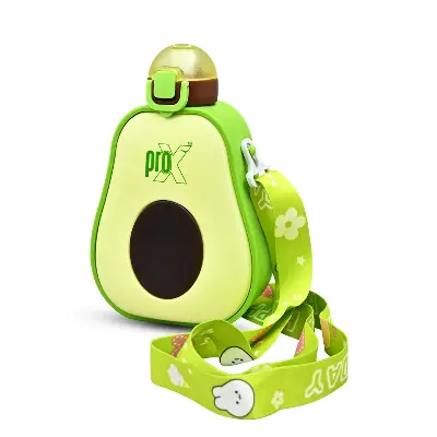 Picture of 600ml High Quality Plastic Avocado Water Bottle ( brown )