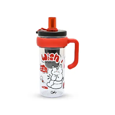 Picture of ProX High Quality Plastic Water Bottle ( red )