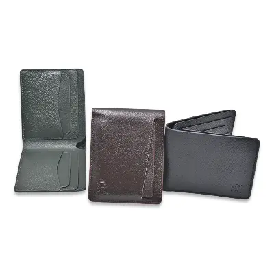 Picture of ProX High Quality Original Cow Leather Wallet ( Black )