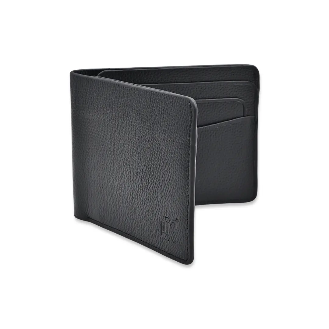 Picture of ProX High Quality Original Cow Leather Wallet ( Black )