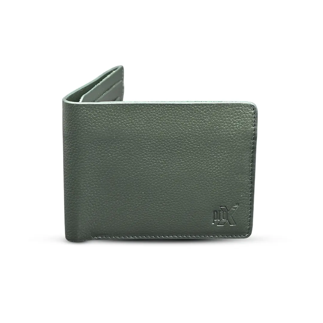 Picture of ProX High Quality Original Cow Leather Wallet ( green )