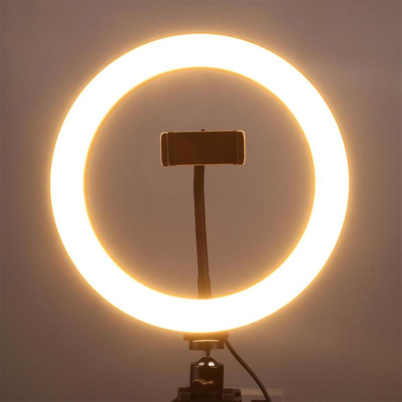 Picture of 12 Inch Photo Studio Lighting Led Ring Light 3500-6000K Dimmable Photography Ring Lamp For Video Phone Camera Photo Makeup