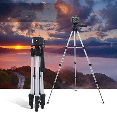 Picture of 4.6-Feet Tripod Stand 330A Mobile Stand Camera Stand Pro 3 Way Head