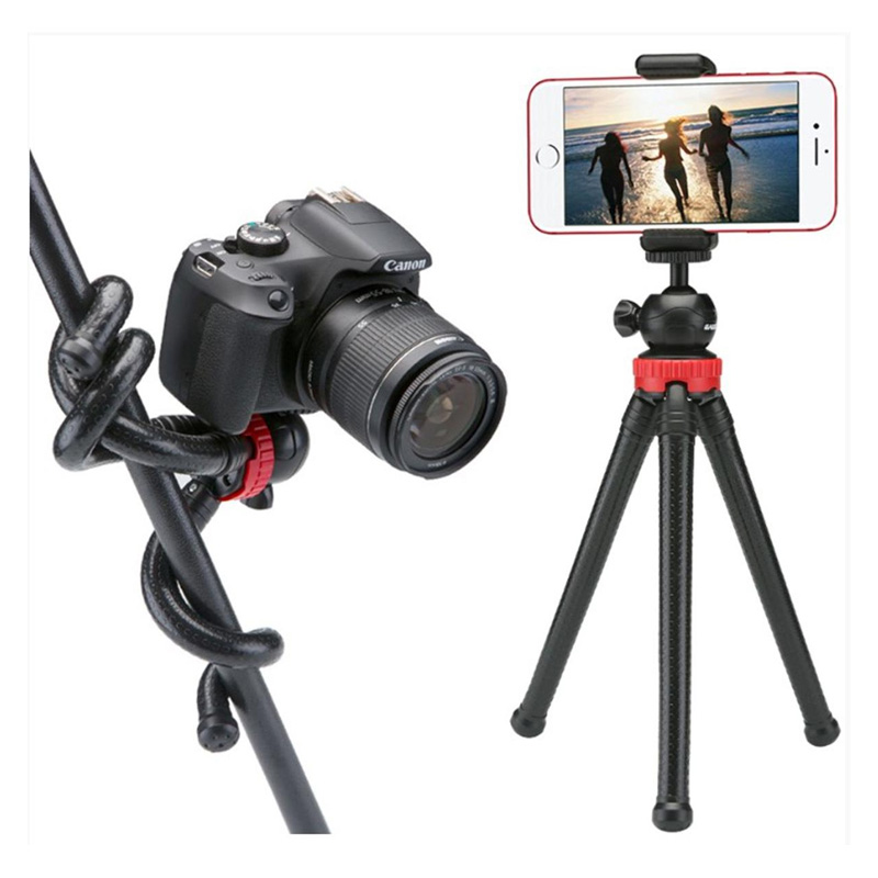 Picture of Gorilapod Triped Heavy Duty Mobile Holder Black - 360 ° Turning Ball Head Tripod For All Dslr Cameras - Max Load 1.5Kg